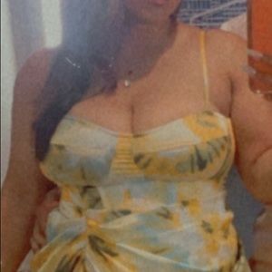 Acid Print Corset Top